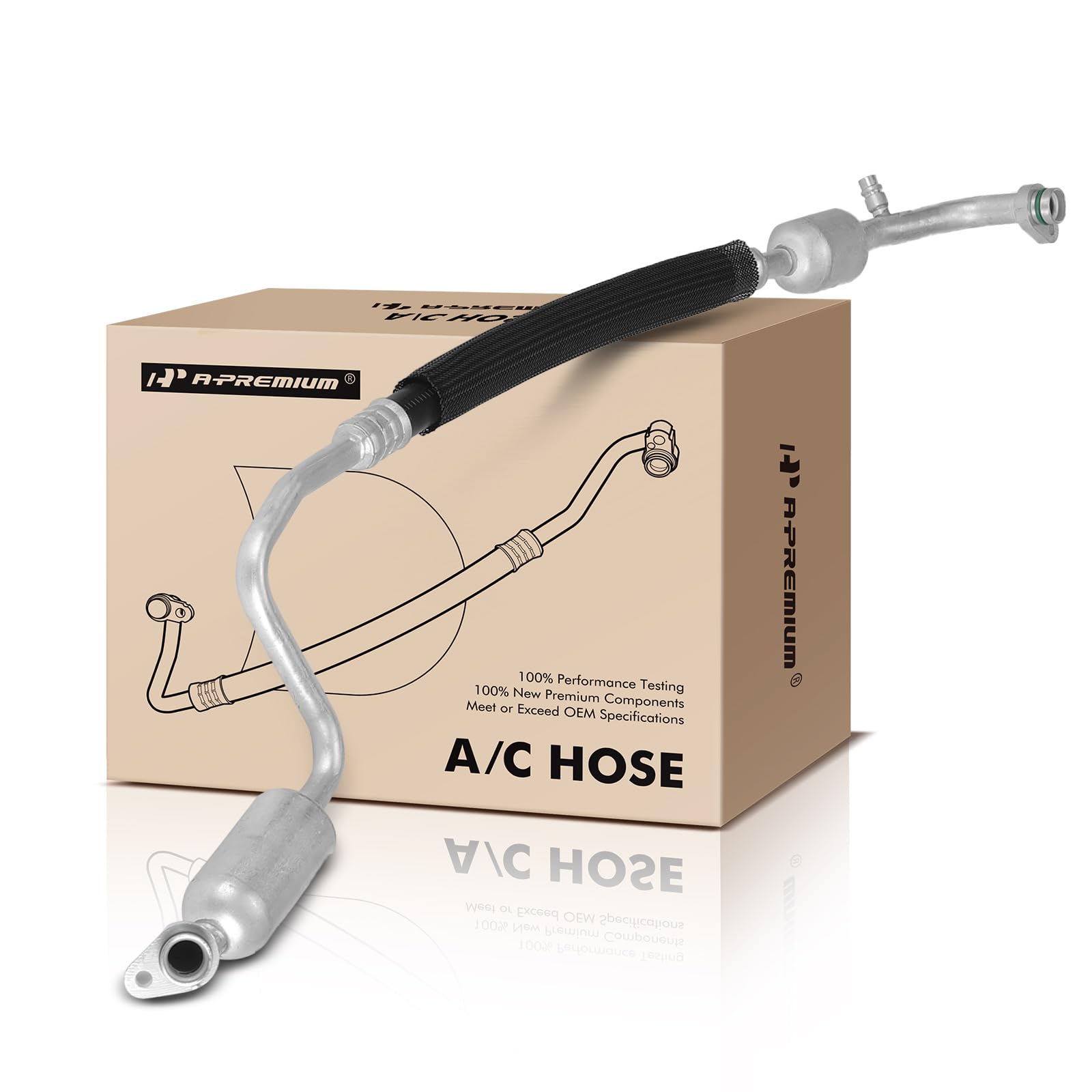 A-Premium A/C Suction Hose Assembly Compatible with Nissan Altima 2015 2016 2017 2018, 3.5L, Compressor to Evaporator