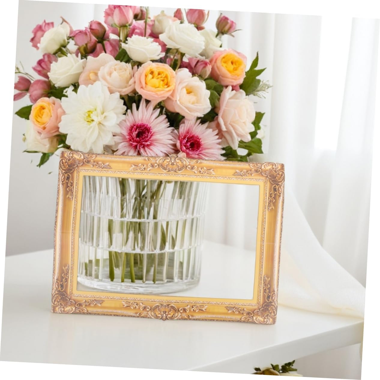 Cabilock 4pcs DIY Wedding Photo Frame Props Handheld Picture Frames for Bridal Showers and Celebrations Engaging Party Accessories for Memorable Photobooth Pictures