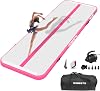 Inflatable Air Gymnastics Mat, 10ft13ft16ft20ft Training Mat 48 inches Thickness Tumbling Mat with Electric Pump for HomeGymOutdoor