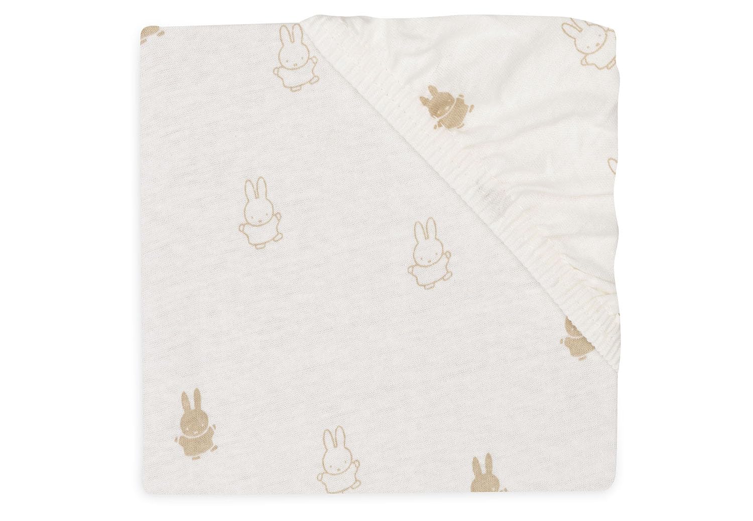 Jollein x Miffy Happy Miffy Nougat 50 x 70 cm Fodera per fasciatoio 022-503-67094