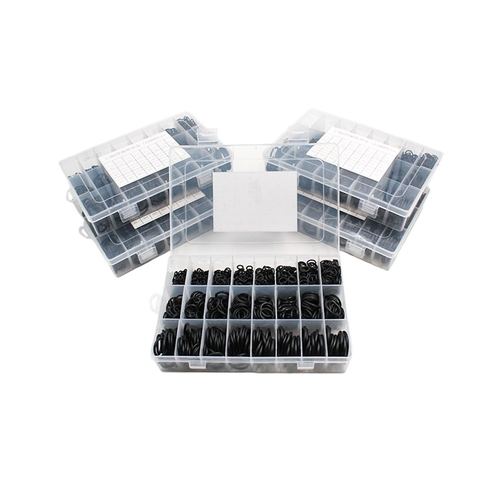 Grosor 1,5 mm 2,4 mm 3,1 mm Caucho de nitrilo Caucho de nitrilo 1200 piezas Kit de anillo de sello NBR Junta tórica de NBR Junta tórica de sellado Impermeable