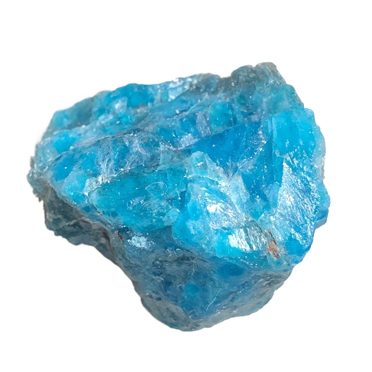 1pc Casuale Apatite Blu Naturale Pietra Grezza Grezza Cristallo di Quarzo Roccia Acquario Decorazione della Stanza di casa Regalo Decorazione della Stanza