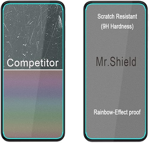 Miniatura 6 de Mr.Shield Paquete de 3 Diseñado para Motorola Moto G41  Moto G31 vidrio templado vidrio japonés con dureza 9H Protector de pantalla con reemplazo de