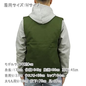 Carhartt グレー ジップアップベスト Lサイズ Carhartt グレー ジップアップベスト