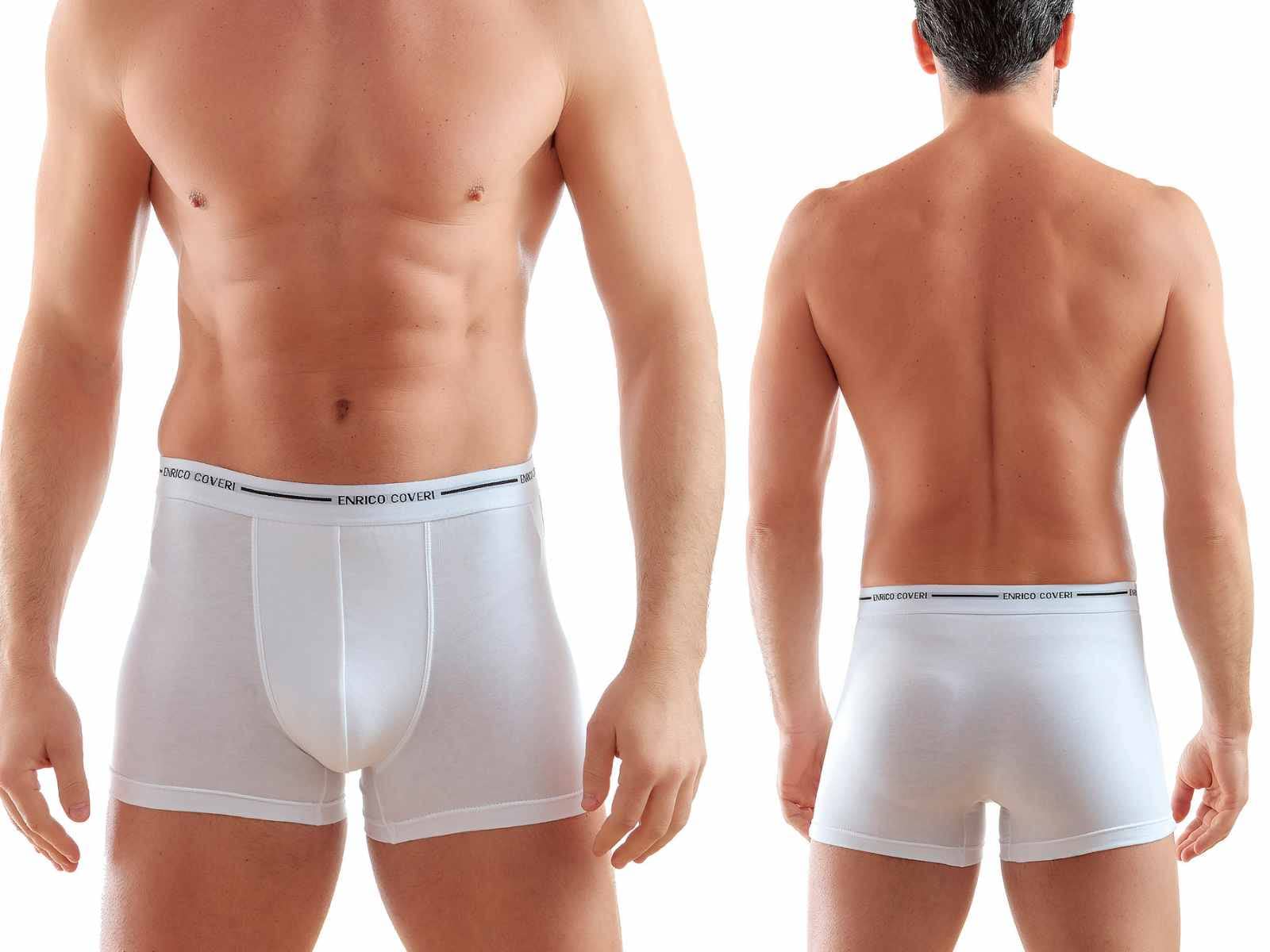 Enrico Coveri Boxer Hombre Súper Oferta 3 Y 6 Piezas Elástico Exterior