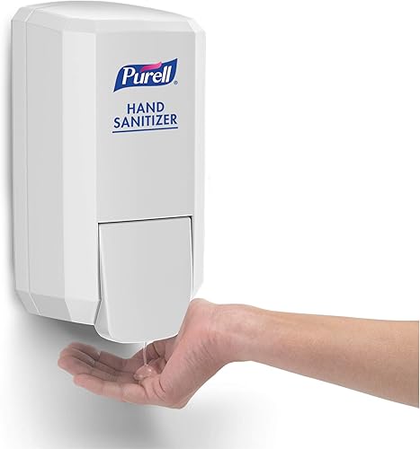 Miniatura 2 de PURELL CS2 Dispensador manual de desinfectante de manos, blanco, para repuestos de desinfectante de manos PURELL CS2 de 33.8 fl oz (paquete de 1) -