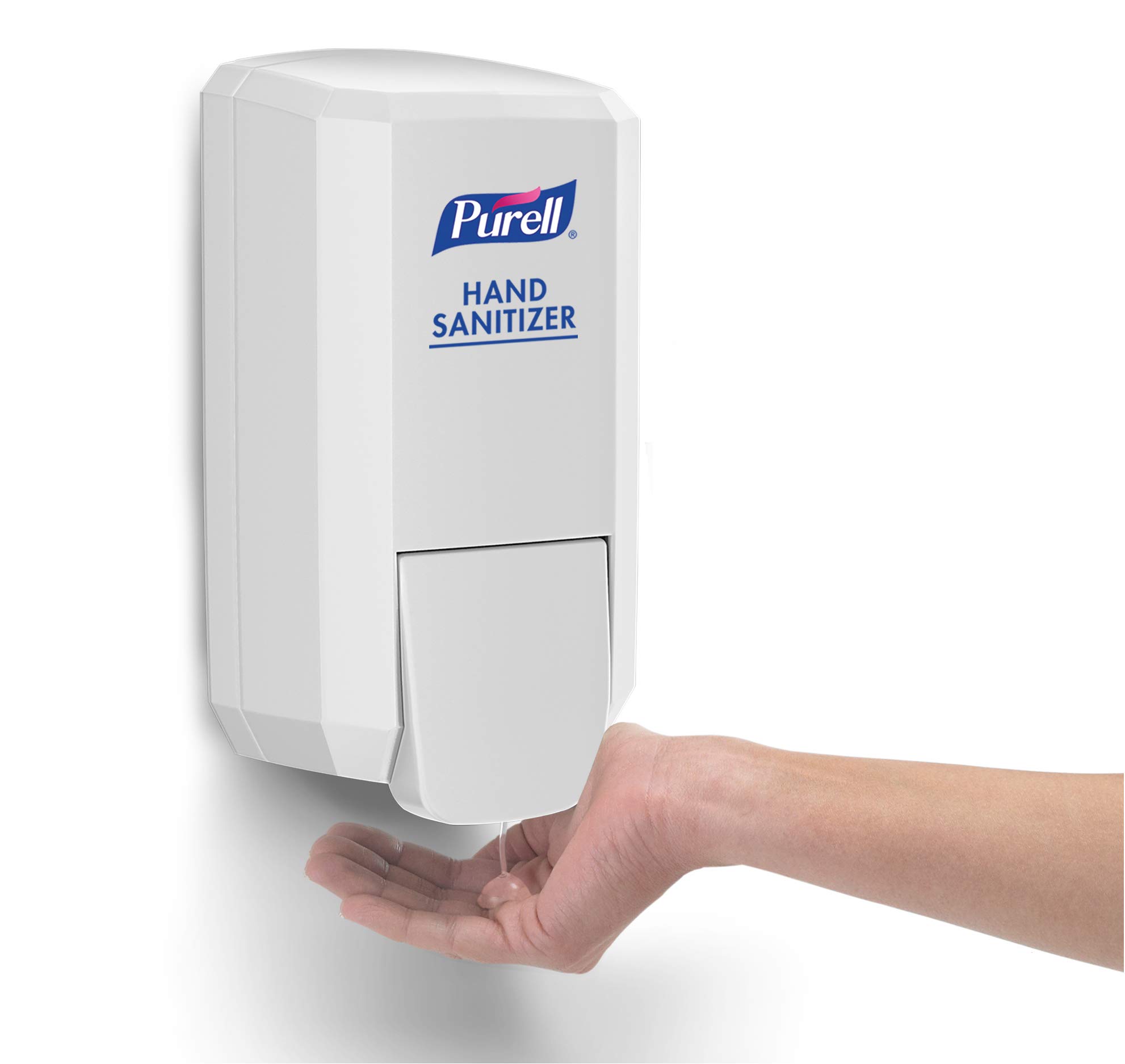 PURELL CS2 Manual Hand Sanitizer Dispenser, White, for 1000 mL