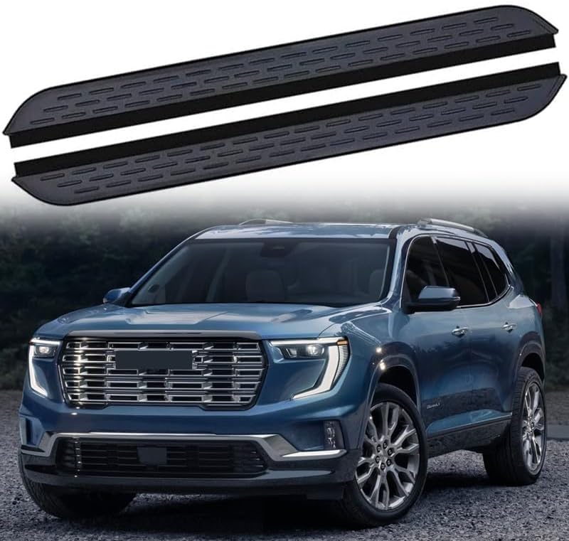 Fit for 2024 2025 GMC Acadia Running Boards Side Steps Nerf Bar Accessories （Suitable for Gasoline Models ）