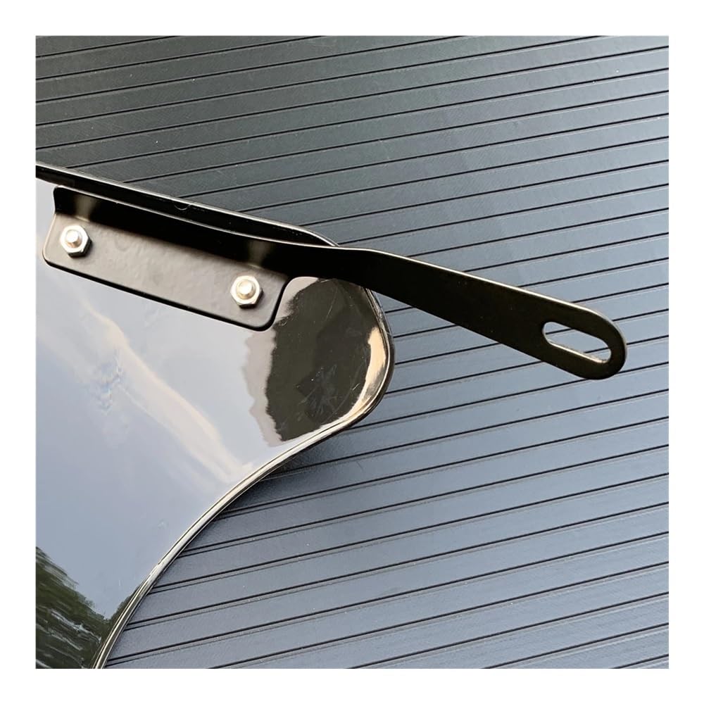 Parabrezza a doppia bolla Parabrezza Per Moto Da 5"-7" Deflettore Universale Per Per Visiera Strumento Per