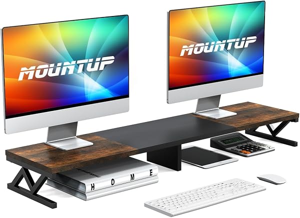 MOOJAY RGB Monitor Stand with USB Hub