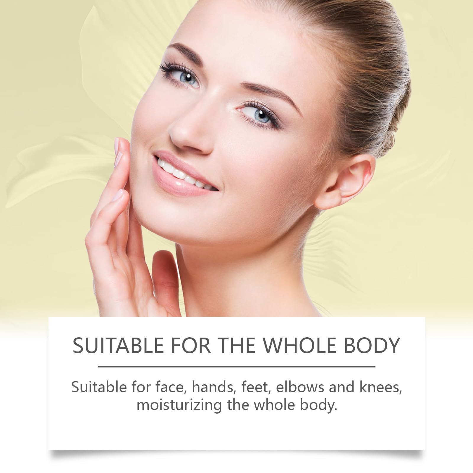 Clysburtuony Beef Tallow for Face, Grass Fed Beef Tallow, Organic Beef Tallow Balm Face Moisturizer for All Purpose Balm, Natural Beef Tallow Lotion for Skin Care (A)