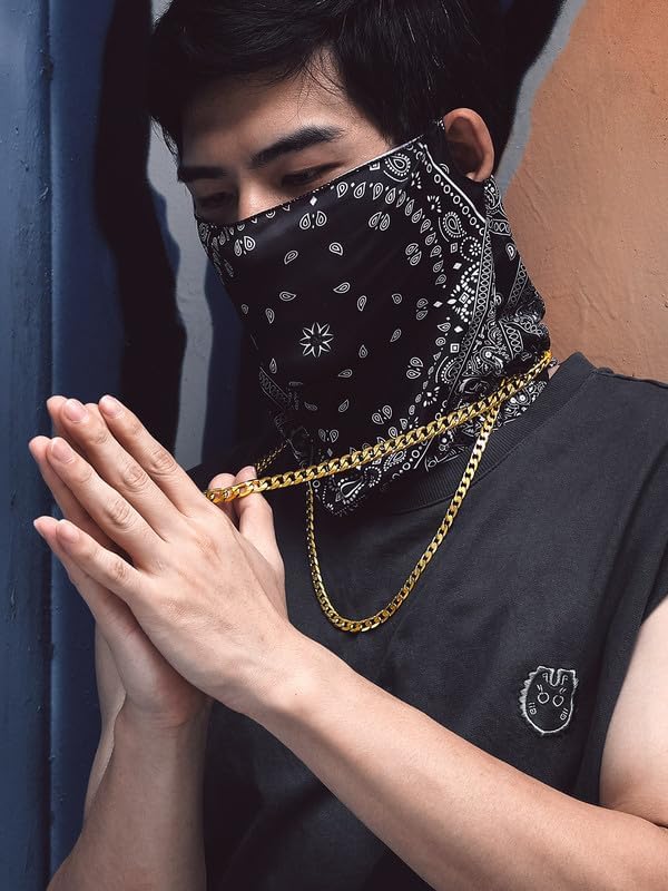 Miniatura 4 de Bandmax 316L Stainless Steel Men Cuban Curb Link Chain Necklace Gift 3mm6mm9mm12mm Width Heavy Dense Punk Miami Necklace For Men Women 14Inch-30Inch