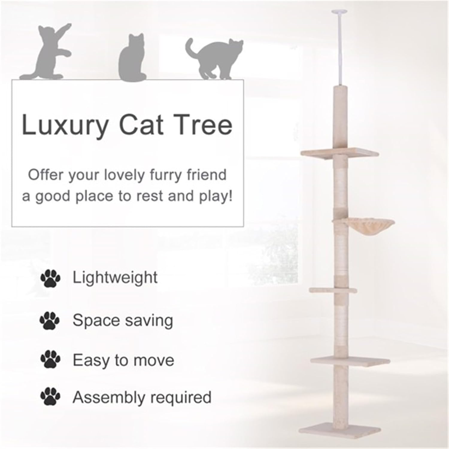 review Wooden Cat House/Cat Trees/Cat Climbing Tower