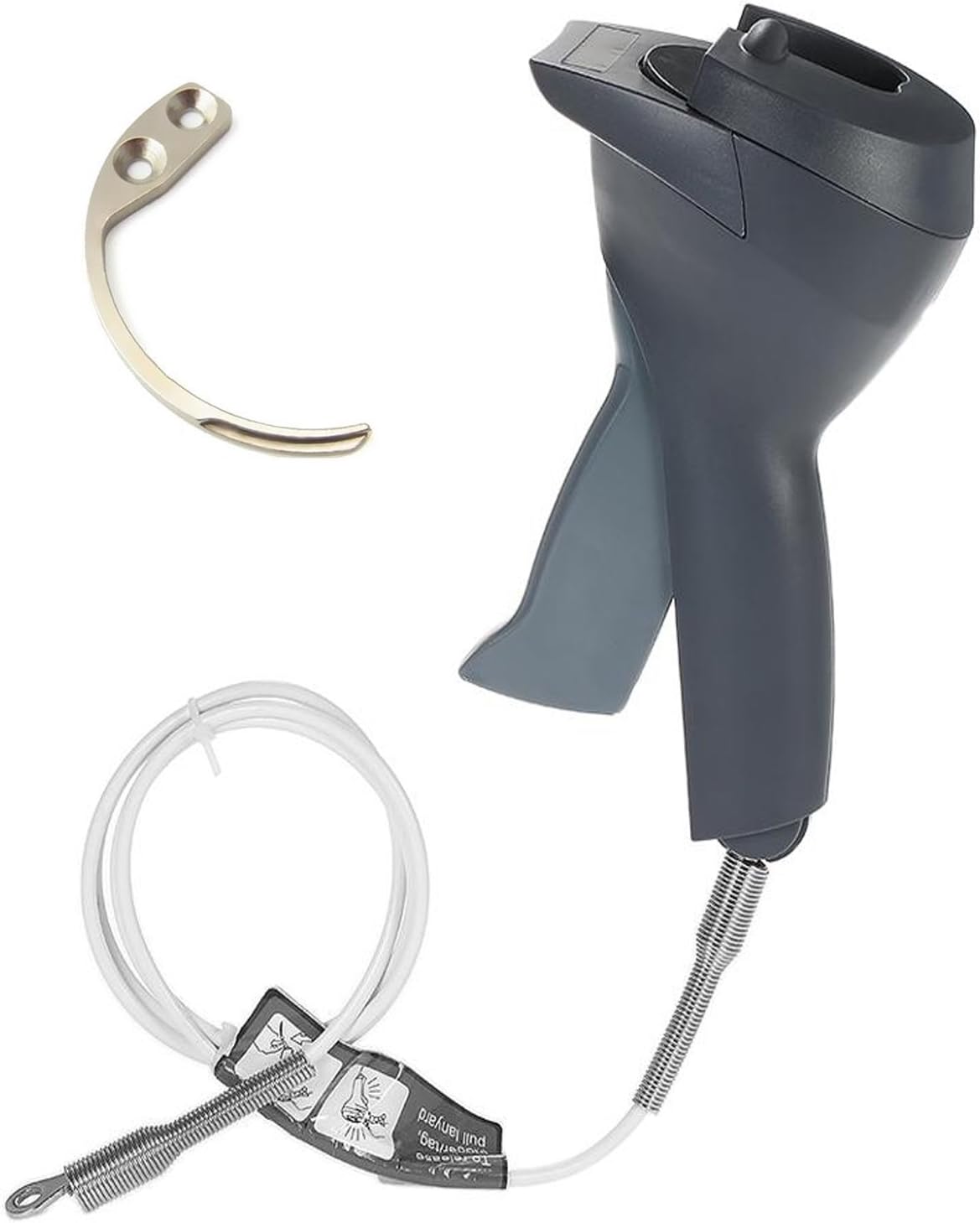Tag Detacher, Handheld Manual Remover+ Key Hook Releaser for EAS System Security AM-58KHz Anti-theft Hard Tags
