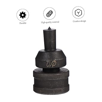 Hydraulic Punch Dies Set, Chrome Steel Hole Punch Tool for Metal