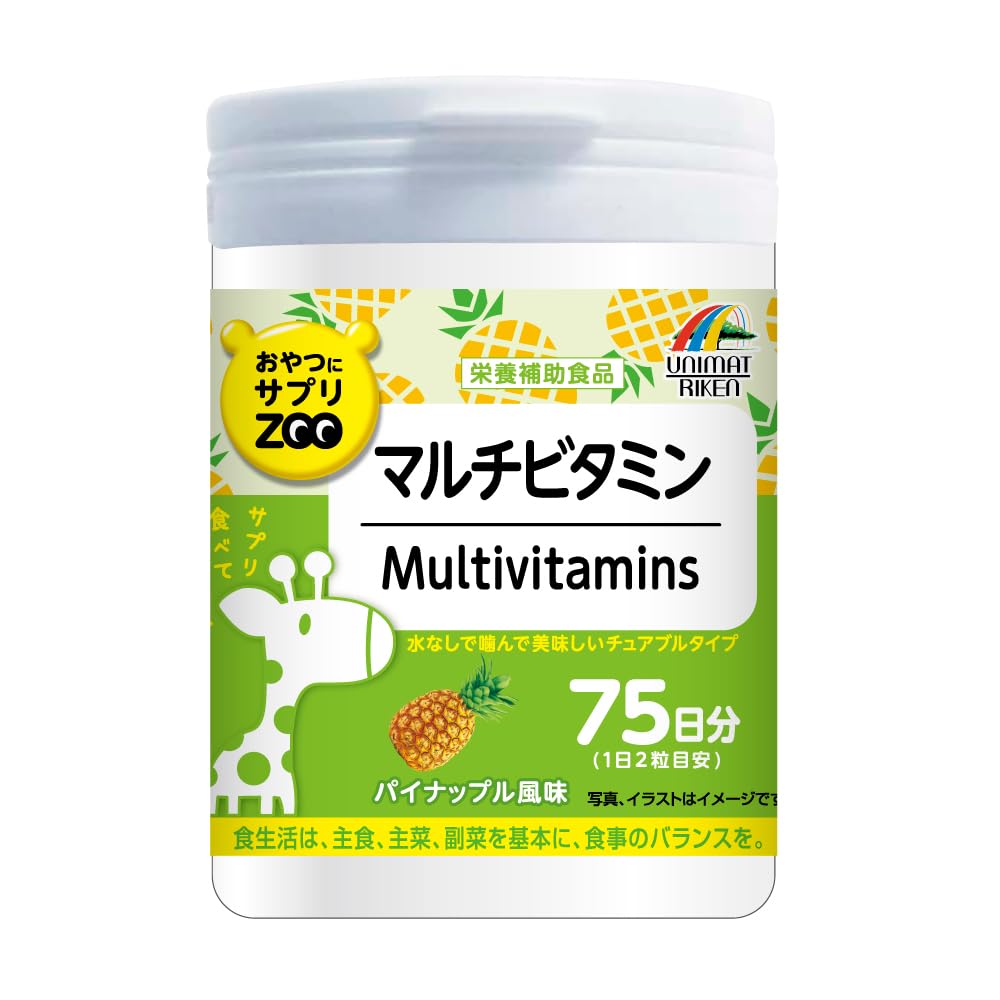 ユニマットリケン おやつサプリZOO マルチビタミン 150g