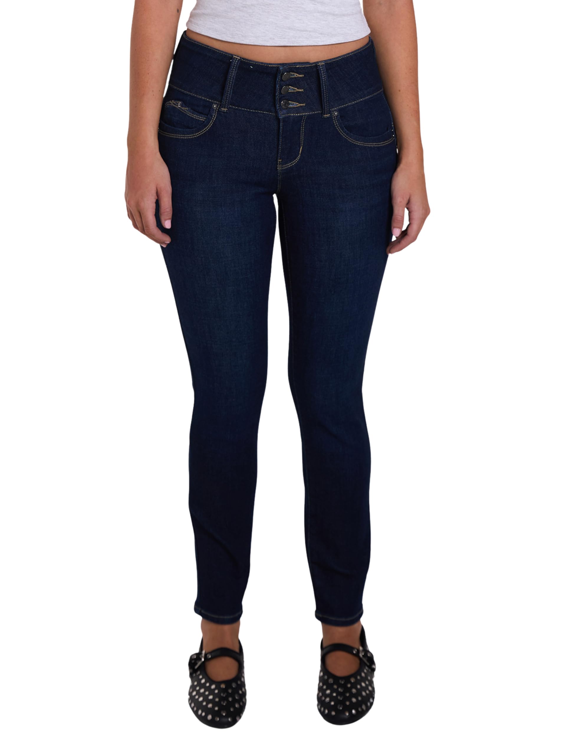 YMI Wannabettabutt Recycled Fibers Skinny Jeans