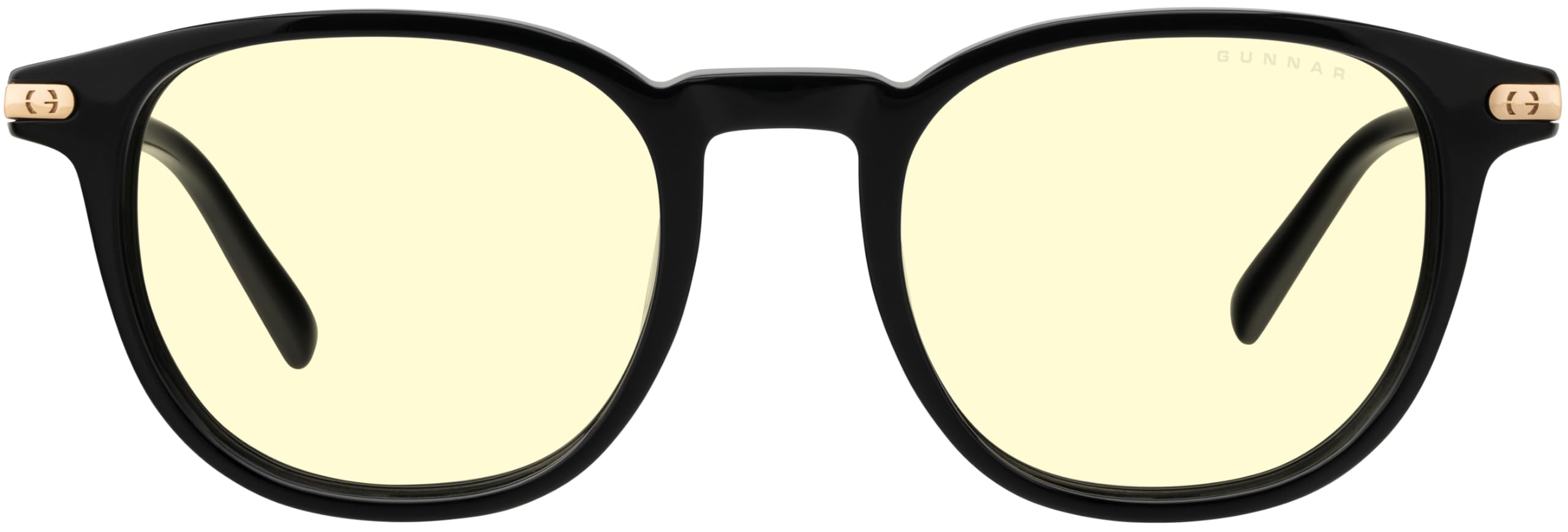 GUNNAR Womens Computer Glasses - Sofia Onyx Amber Lens - Blue Light Blocking Anti Glare