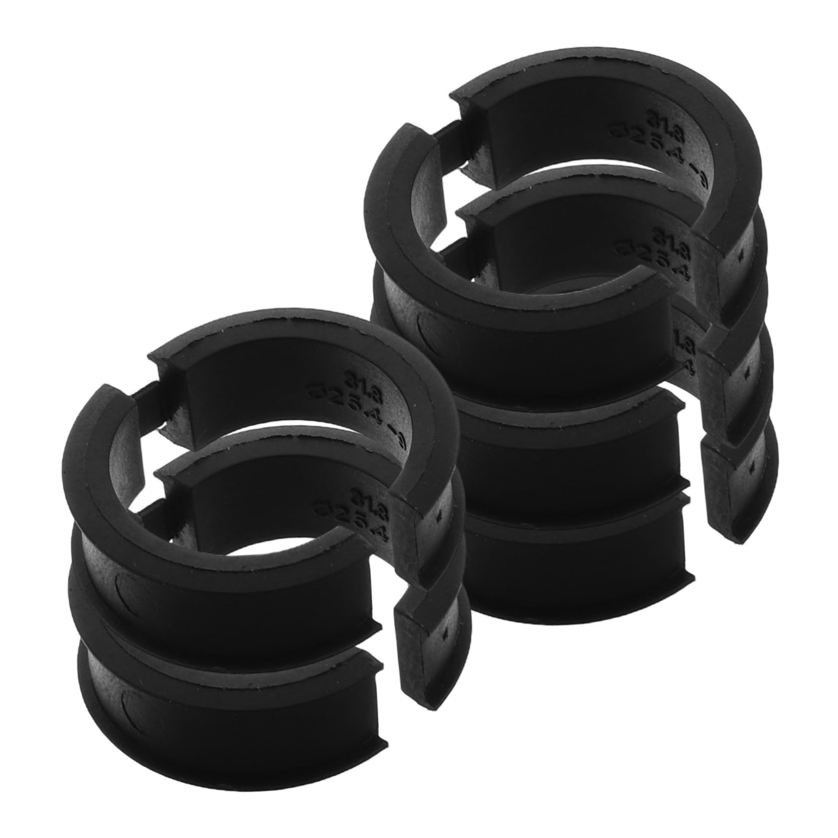 GALPADA Flexible Silicone Gaskets for Handlebar Pad 5pcs Shim Spacer Adapters for Bikes