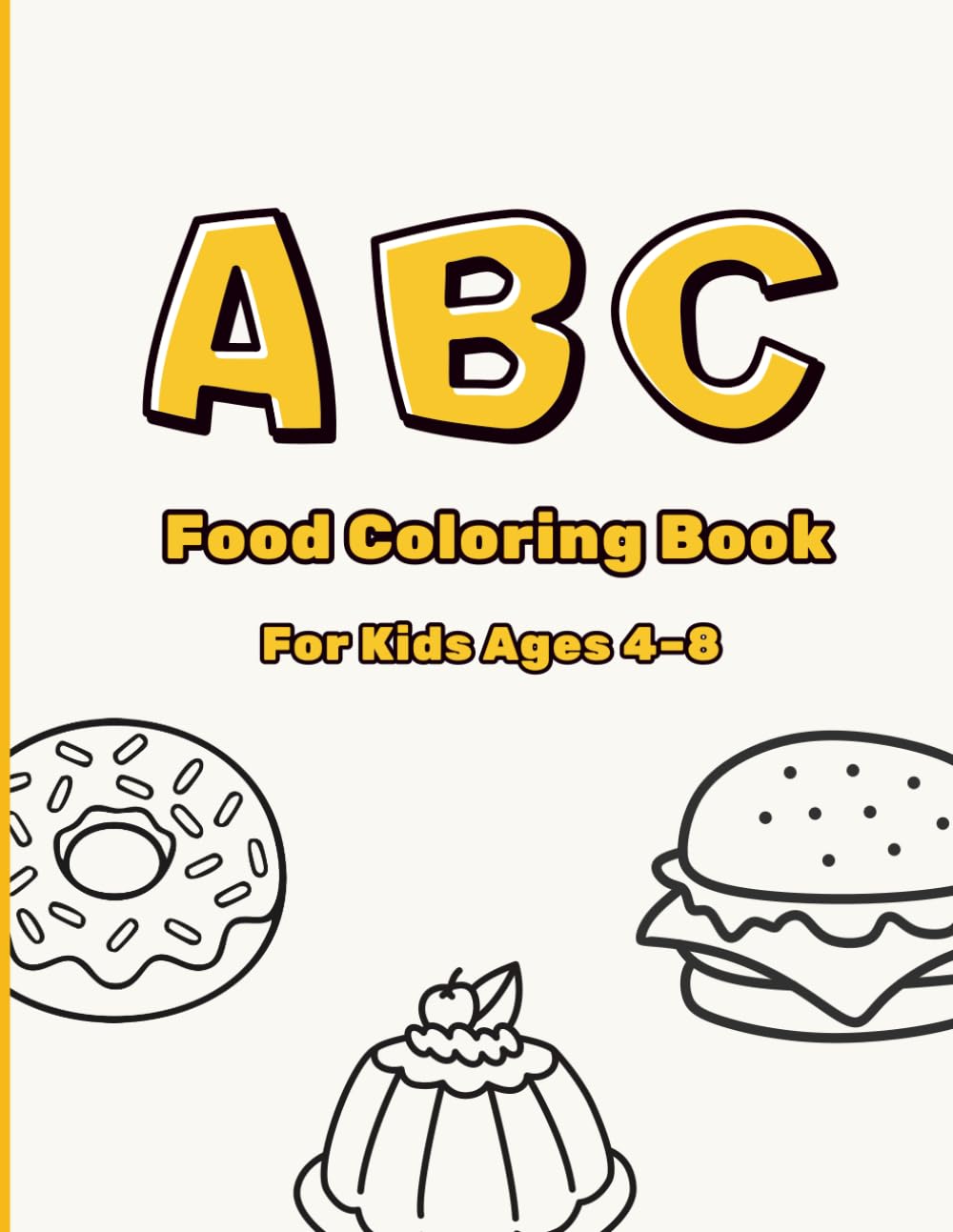 ABC Food Coloring Book