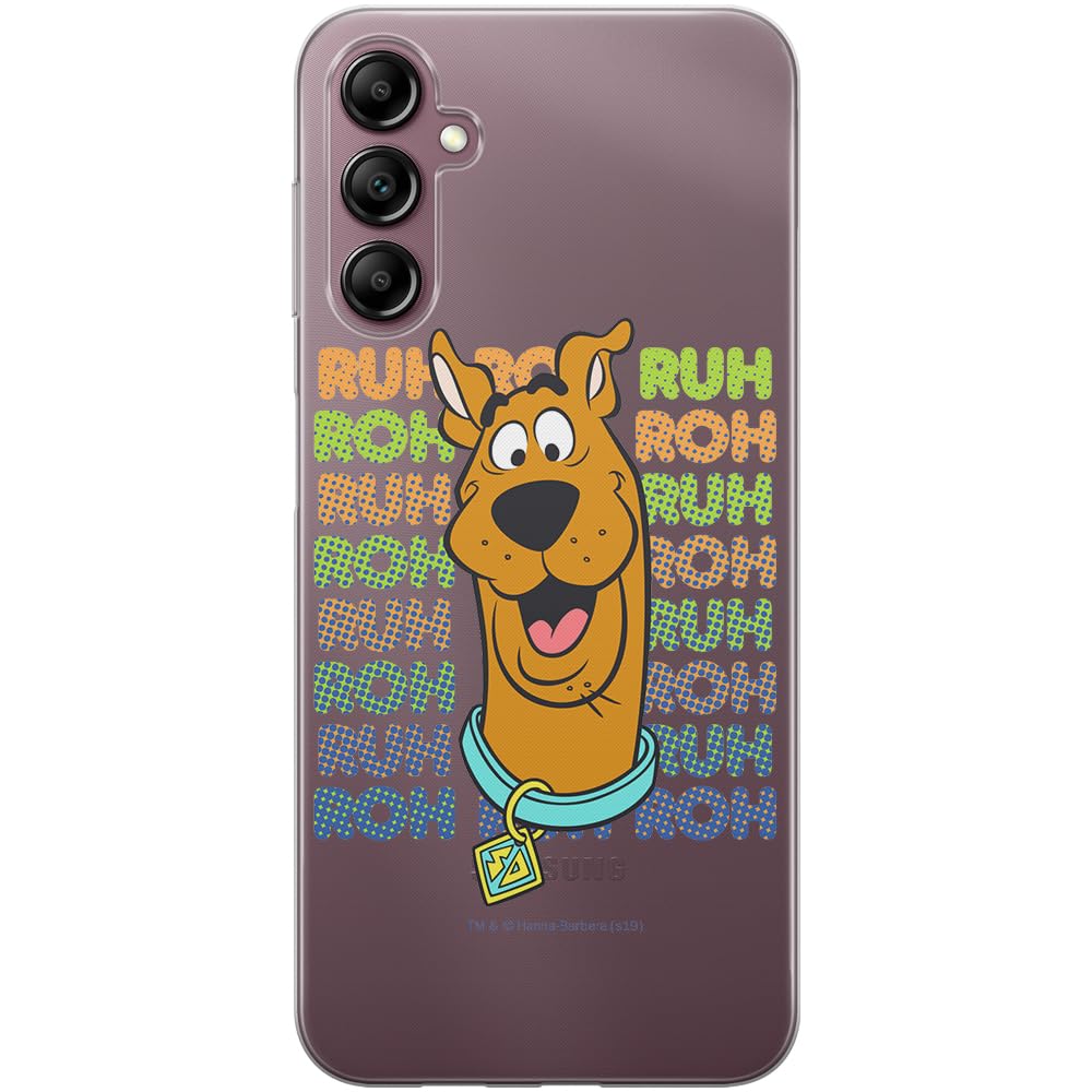 ERT GROUP mobile phone case for Samsung A14 4G/5G original and officially Licensed Scooby Doo pattern 003 optimally adapted to the shape of the mobile phone, partially transparent