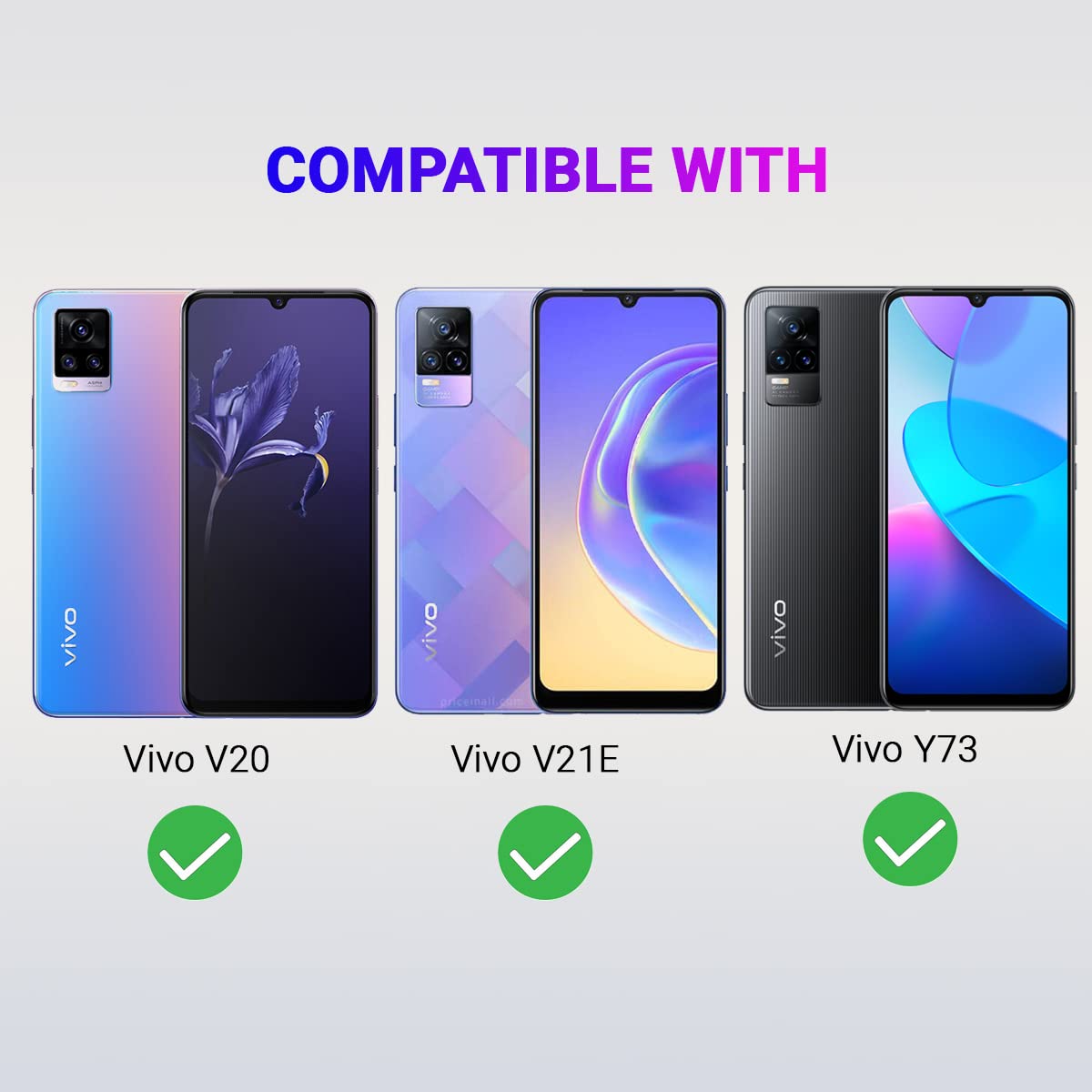 Vivo V20 Case - Silicone Cover Protection -2 Vivo V20 Case - Silicone Cover Protection -2