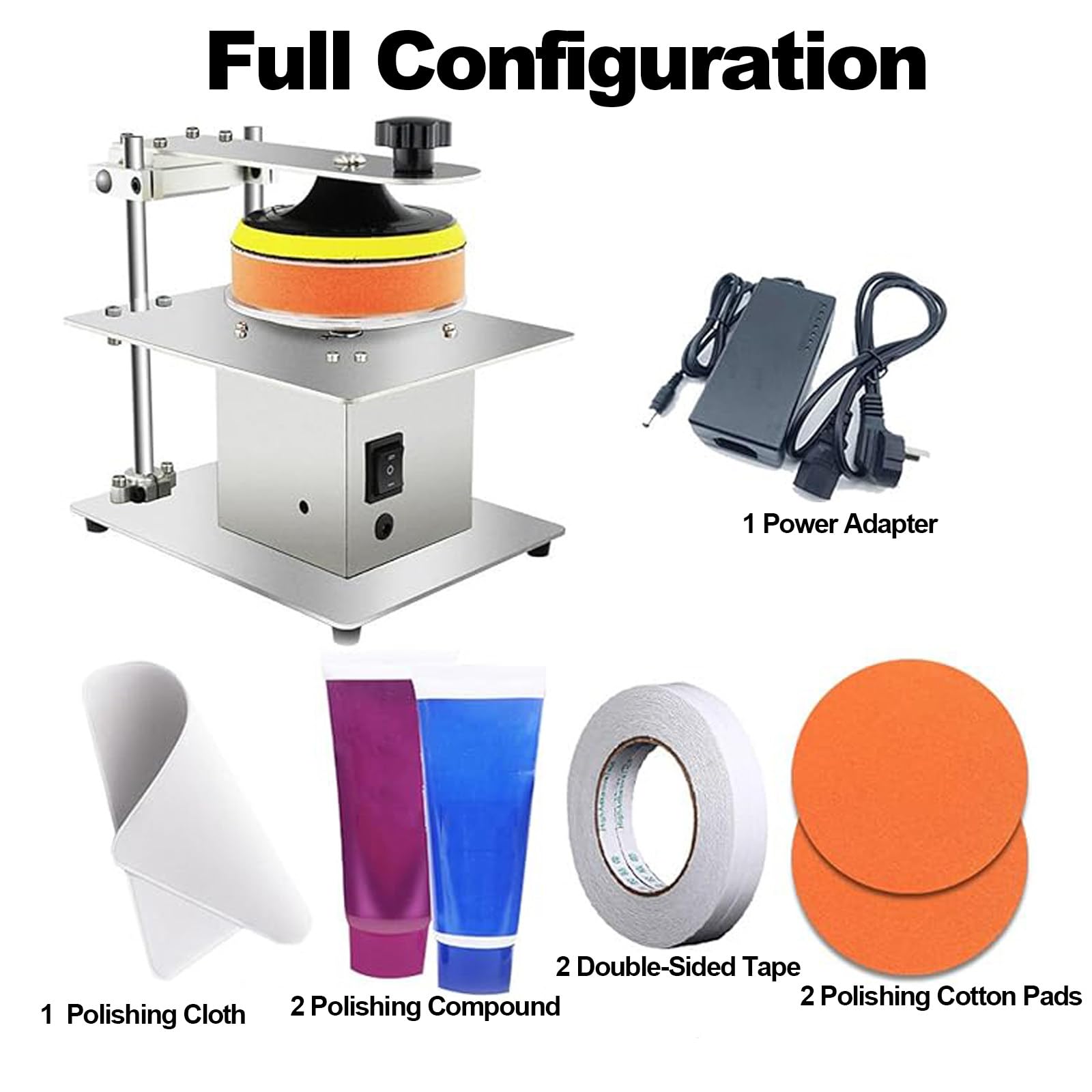 DVD CD Reparatur- Und Reinigungsmaschine,Halbautomatischer Polierer Zur Reparatur Von Kratzern,Abrieb & Unlesbaren Discs,Mit 99% Reparaturrate