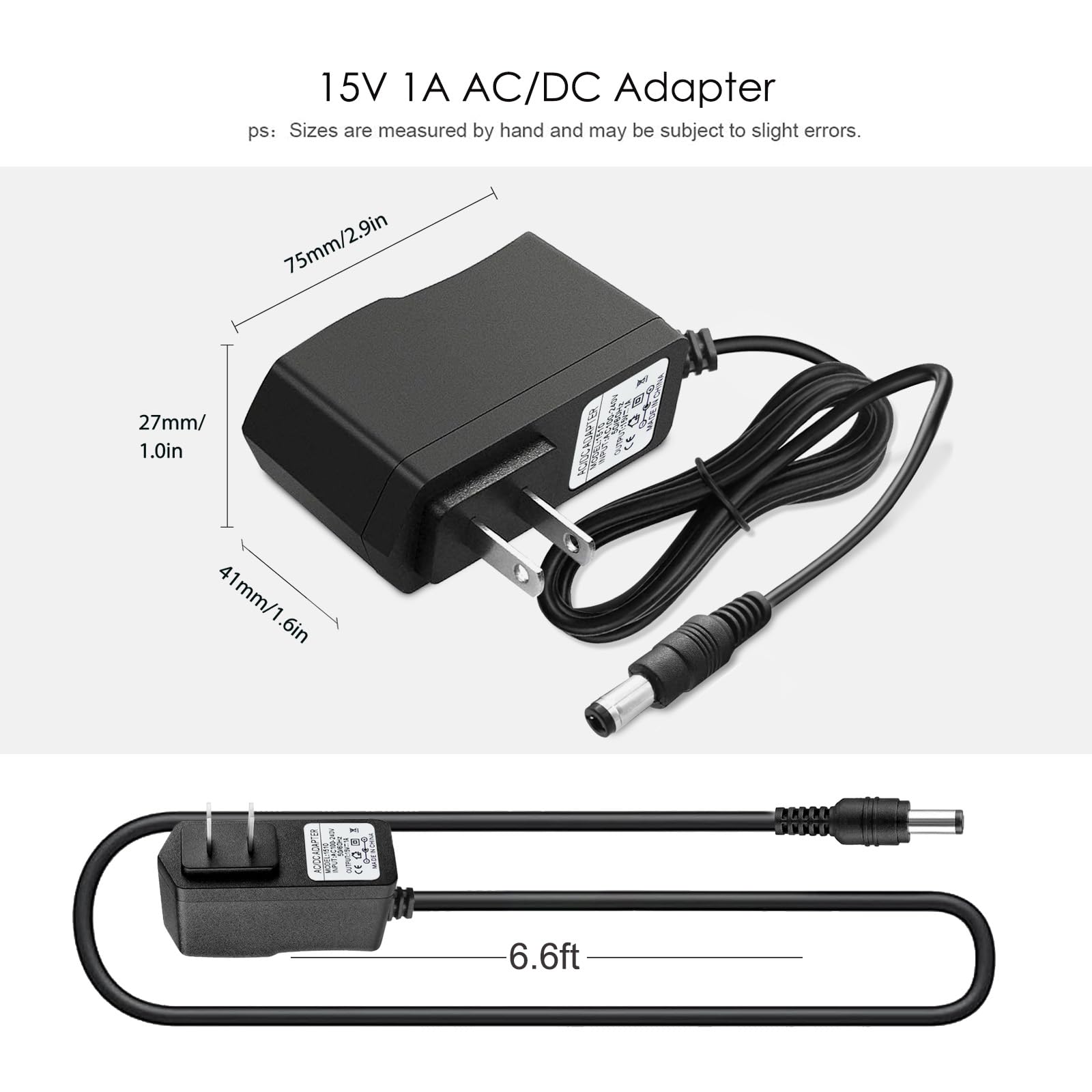 Amazon.com: DC 15V 1A Car Jump Starter Power Cord Charger for Peak