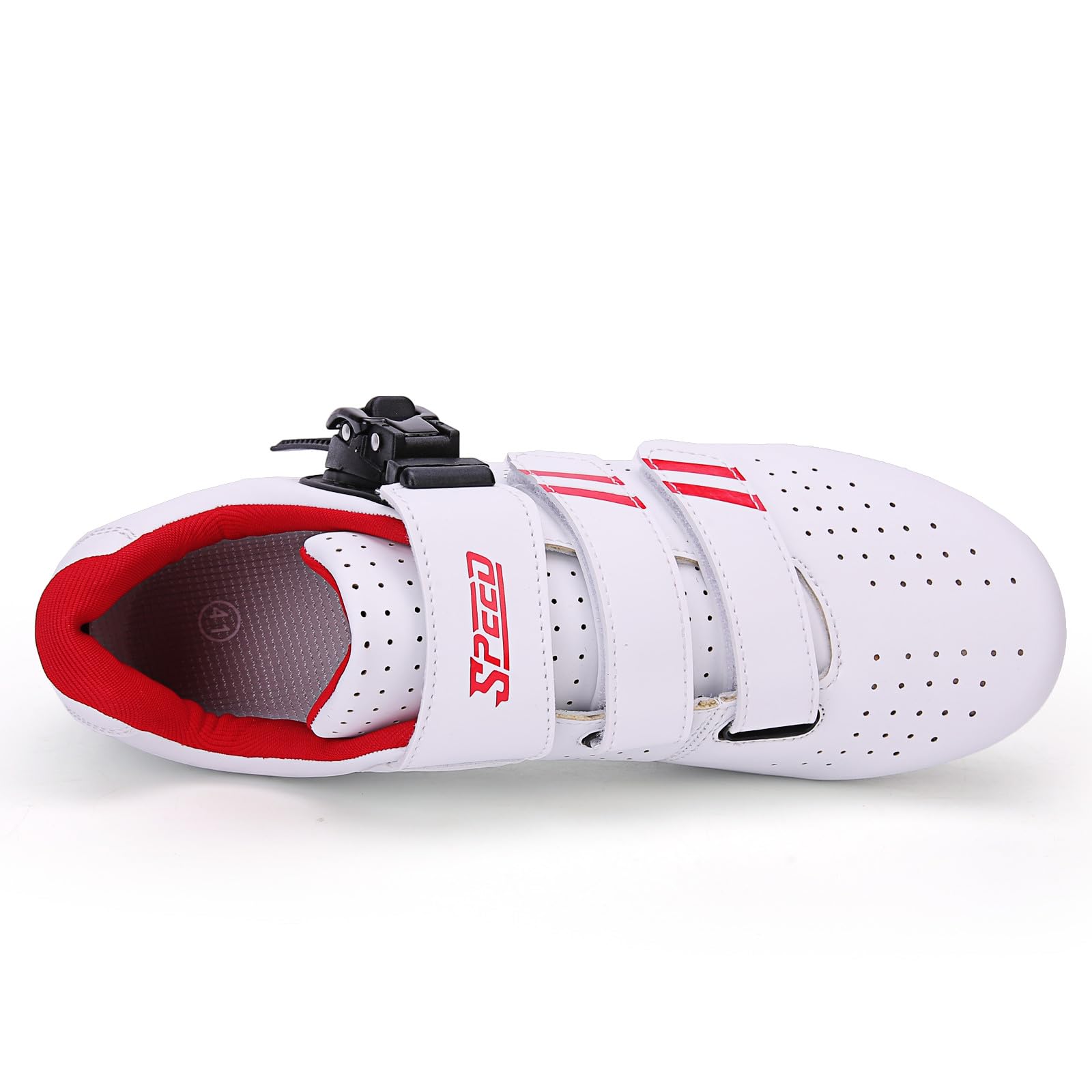 Hixingo Zapatilla de Ciclismo Mujere Hombre Zapatos Bicicleta de Carretera Montaña Exterior MTB Compatibles con Suela de Goma, Zapatillas de Ciclismo Unisex Adulto Respirables