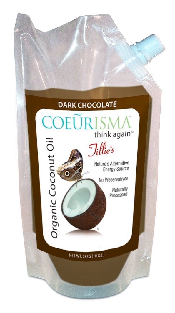 Jahy2Tech Coeurisma Dark Chocolate Coconut Oil - Tillie's (10 Ounce)