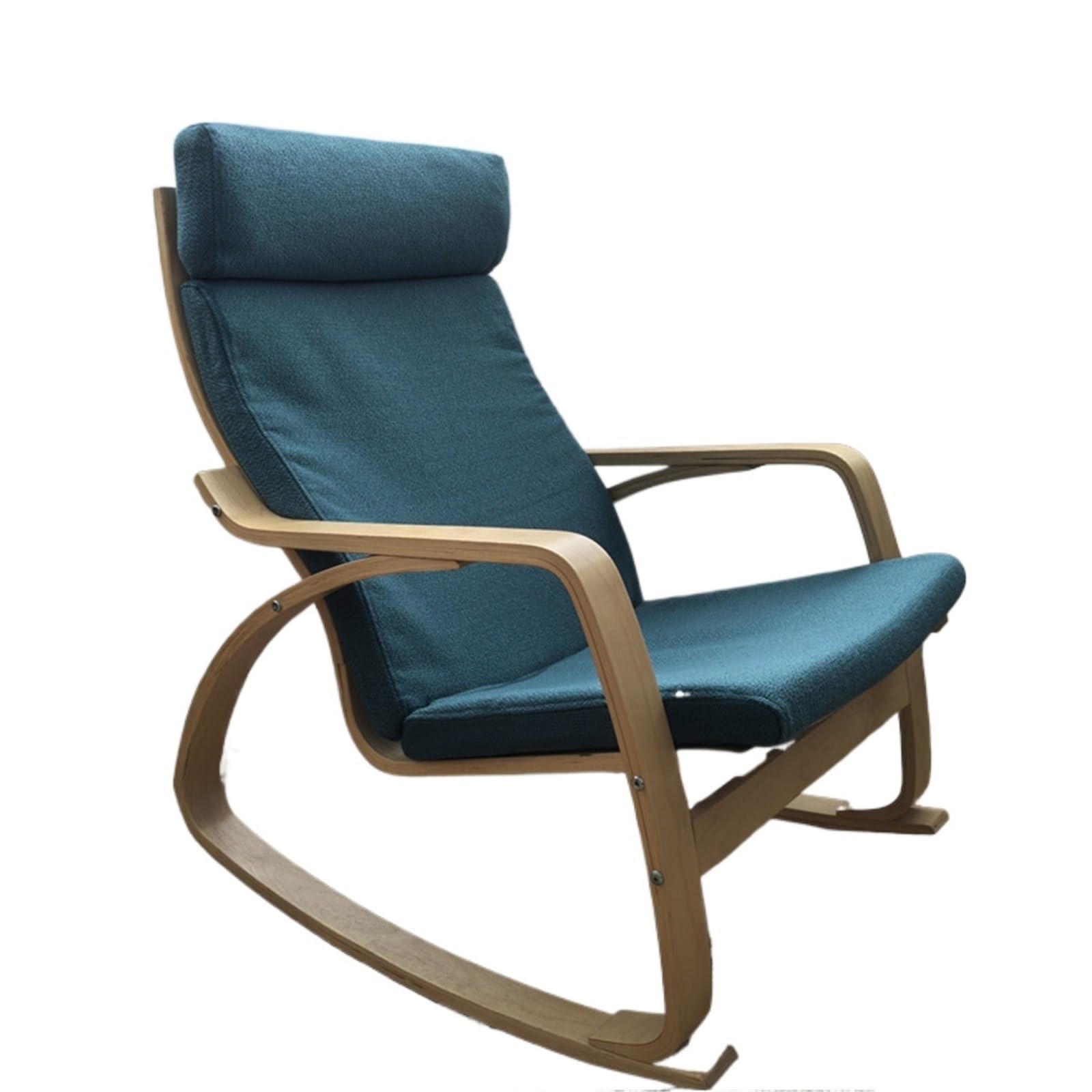 AMENGJ 1PC Poang Chair Armchair Cushion, Soft Rocking Chair Cushion Replacement with Removable Cover, Non Slip, Thick Padded (Color 11)