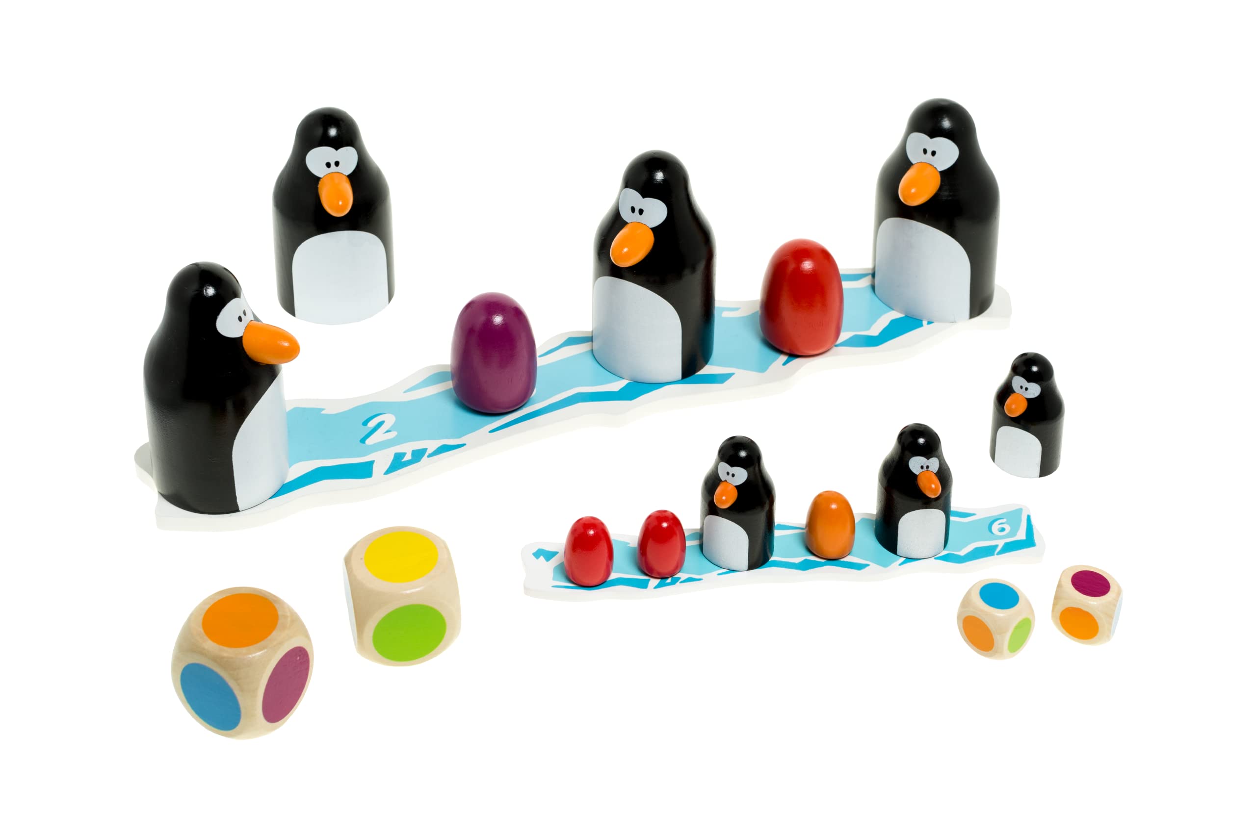 Blue Orange, Pengoloo, Schnelles Kinderspiel, Mehrsprachig