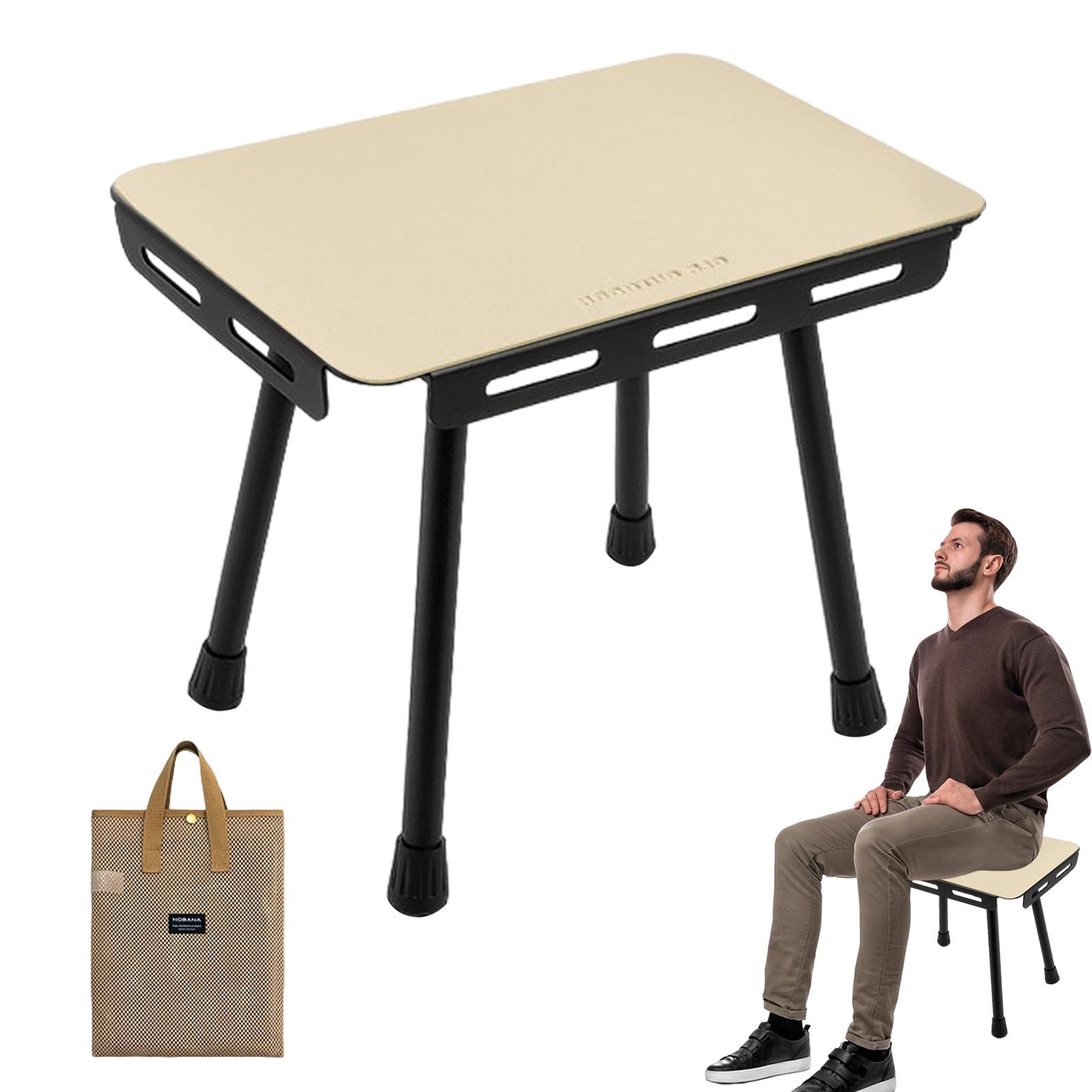 Table de Camping compacte et Portable | Table Pliante légère | Table de plage pliable multifonction pour extérieur, randonnée, pêche, pique-nique, , pique-nique