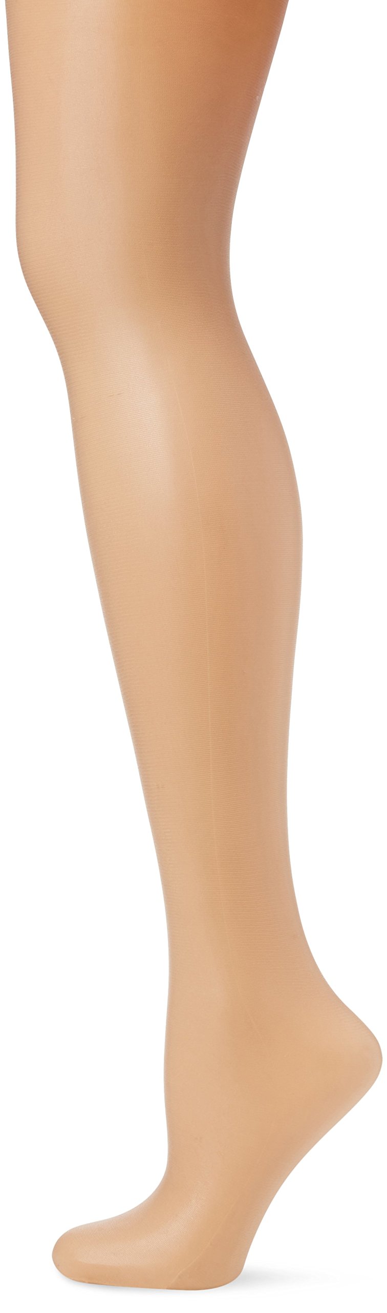 Pretty Polly Women's Beige (Sskd Slightly Sunkissed) Naturals - 8D Sandal Toe Tights, Beige (Slightly Sunkissed), M-L Uk