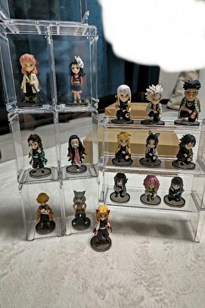 ワーコレ　色々16個　まとめ売り Amazon.co.jp: 鬼滅 ワーコレ 16体セット アクリル棚ひな壇付き