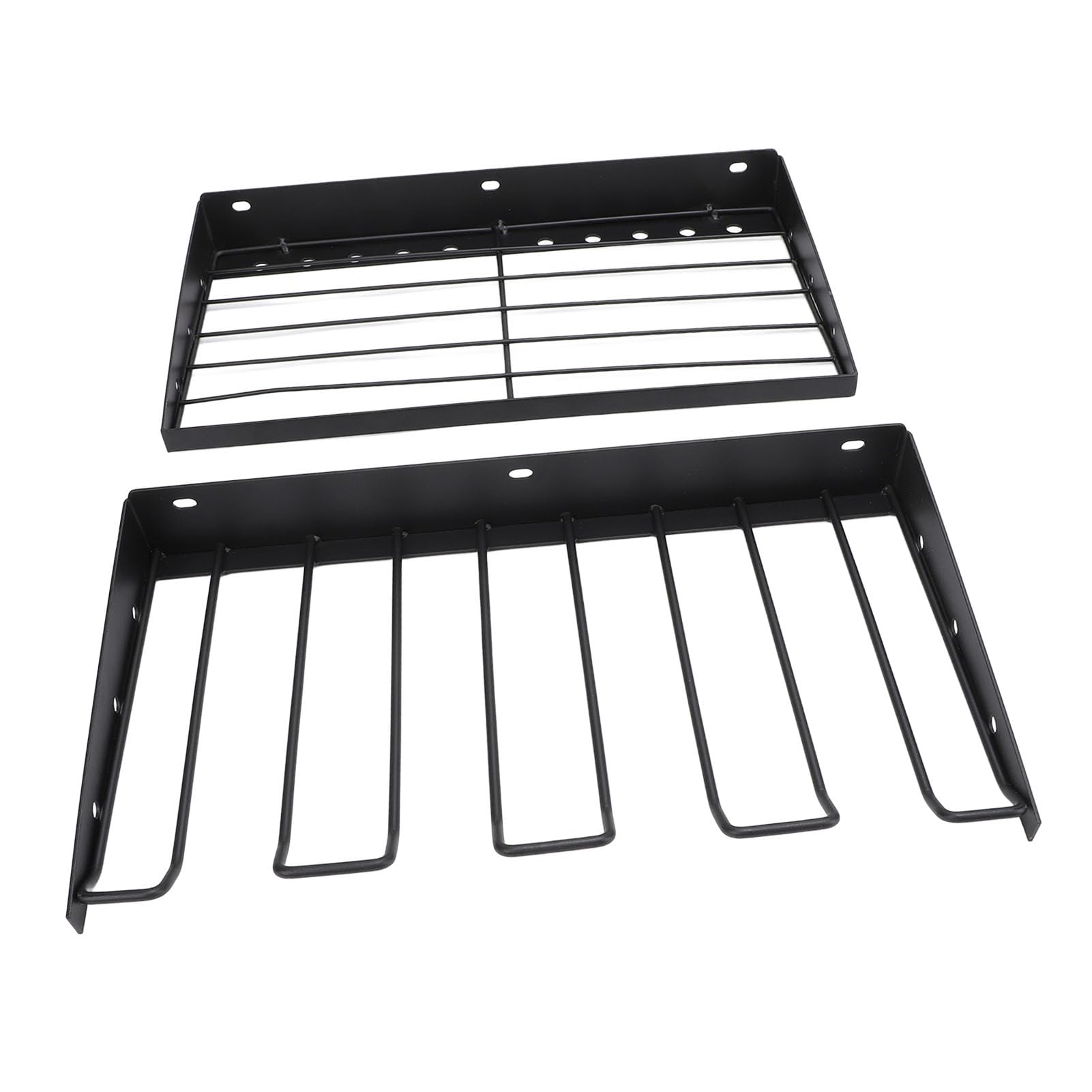 Fabater Organizador de Herramientas Eléctricas, Estante de Almacenamiento de Herramientas de Montaje en Pared de Hierro Resistente, Estante de Almacenamiento de que Ahorra Espacio con Soporte