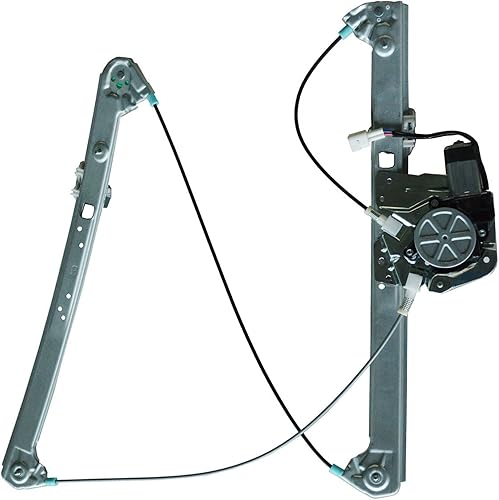 Vista 405 de TRQ Regulador de Elevalunas Eléctrico Trasero Izquierdo y Conjunto del Motor del Lado del Conductor Compatible con Chevrolet Cruze 2012-2015 2016