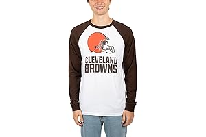 Cleveland Browns Softer Smooth Super Game NFL Baseball Long Sleeve T-Shirt
