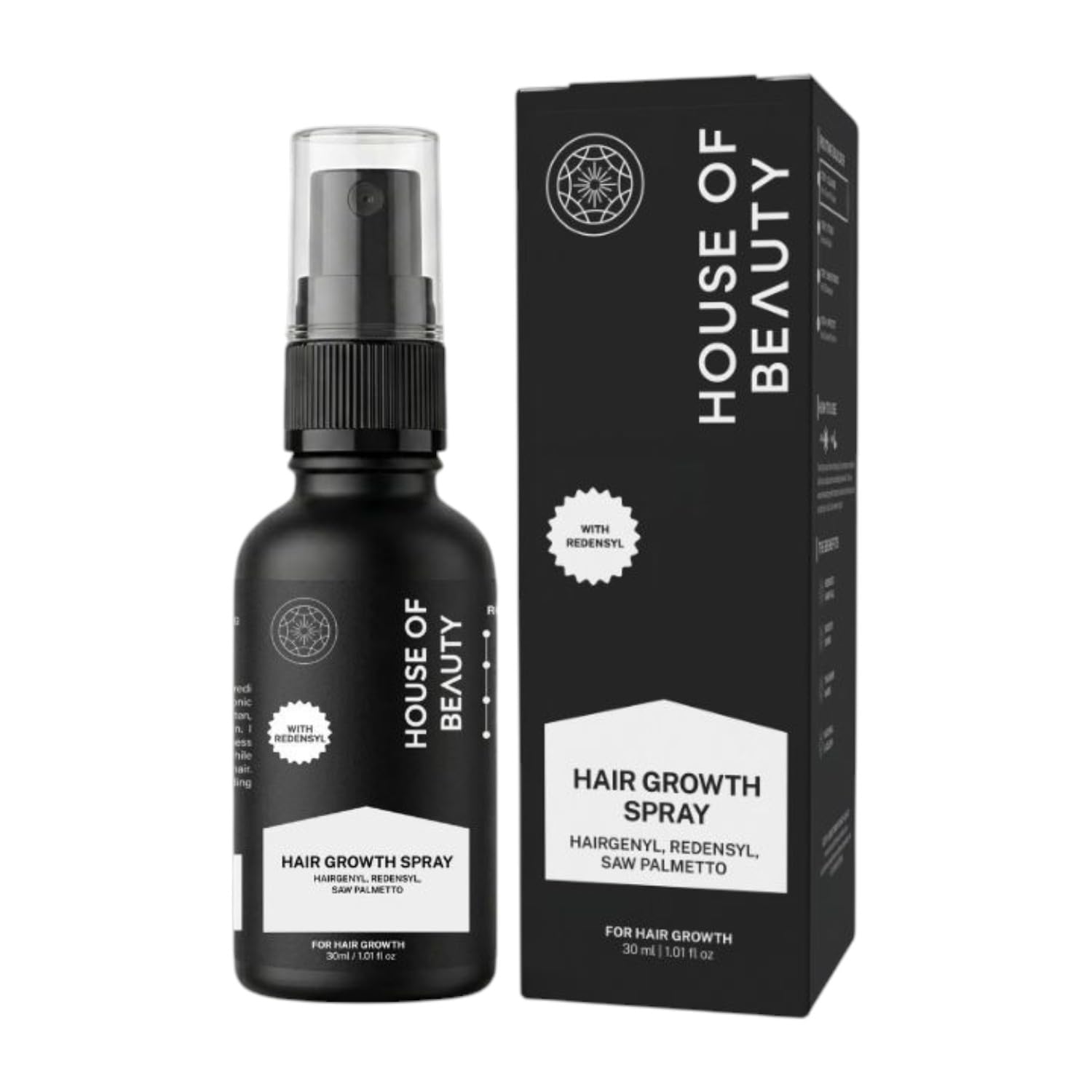 House of Beauty Hair Growth Spray, Water-Based Formula for Hair Strength & Growth (30ml)-image-18