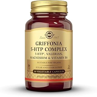Griffonia 5-HTP Complex – Sleep and Mood Support with Valerian Root, Magnesium, and Vitamin B6 - Vegan & Gluten Free - Pack of 30