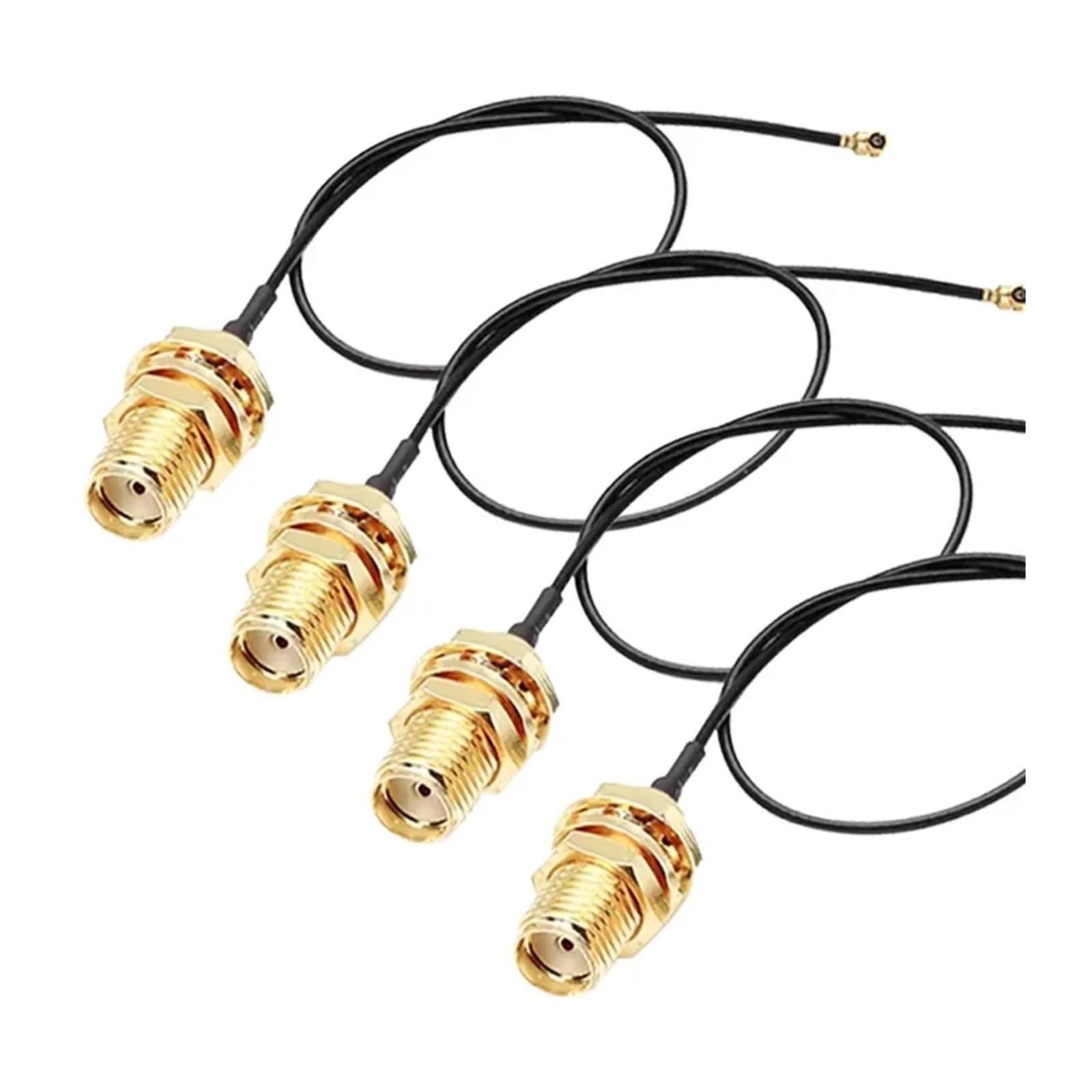 2 szt. (RP) SMA Pigtail Kabel przedłużający antenę WiFi SMA Jumper(SMA-K-8PCS,1M)
