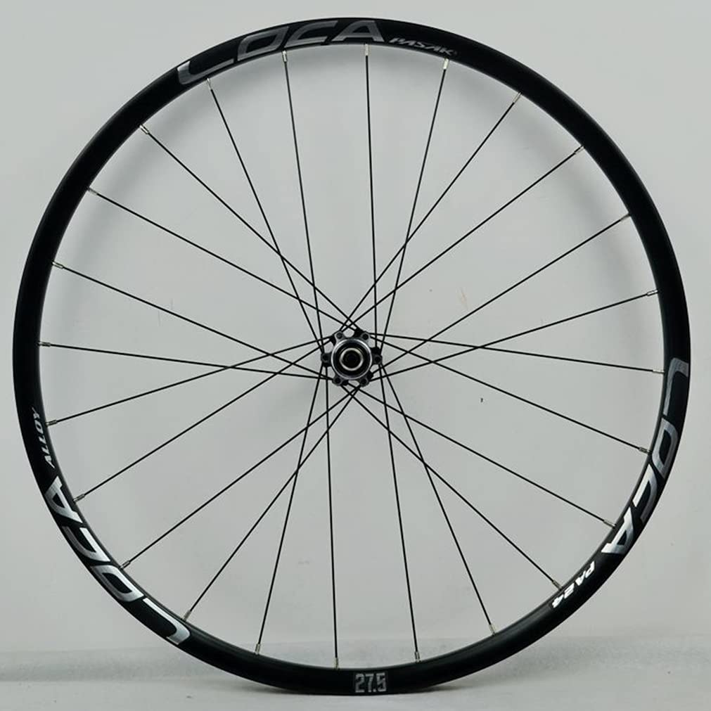 Generic Mountain Bike Wheelset 26/27.5/29 Pollici Leggero in Lega di Alluminio Cerchio 24H Mozzo Freno A Disco MTB Ruota Set Ruote di Bicicletta A Sgancio Rapido Fit