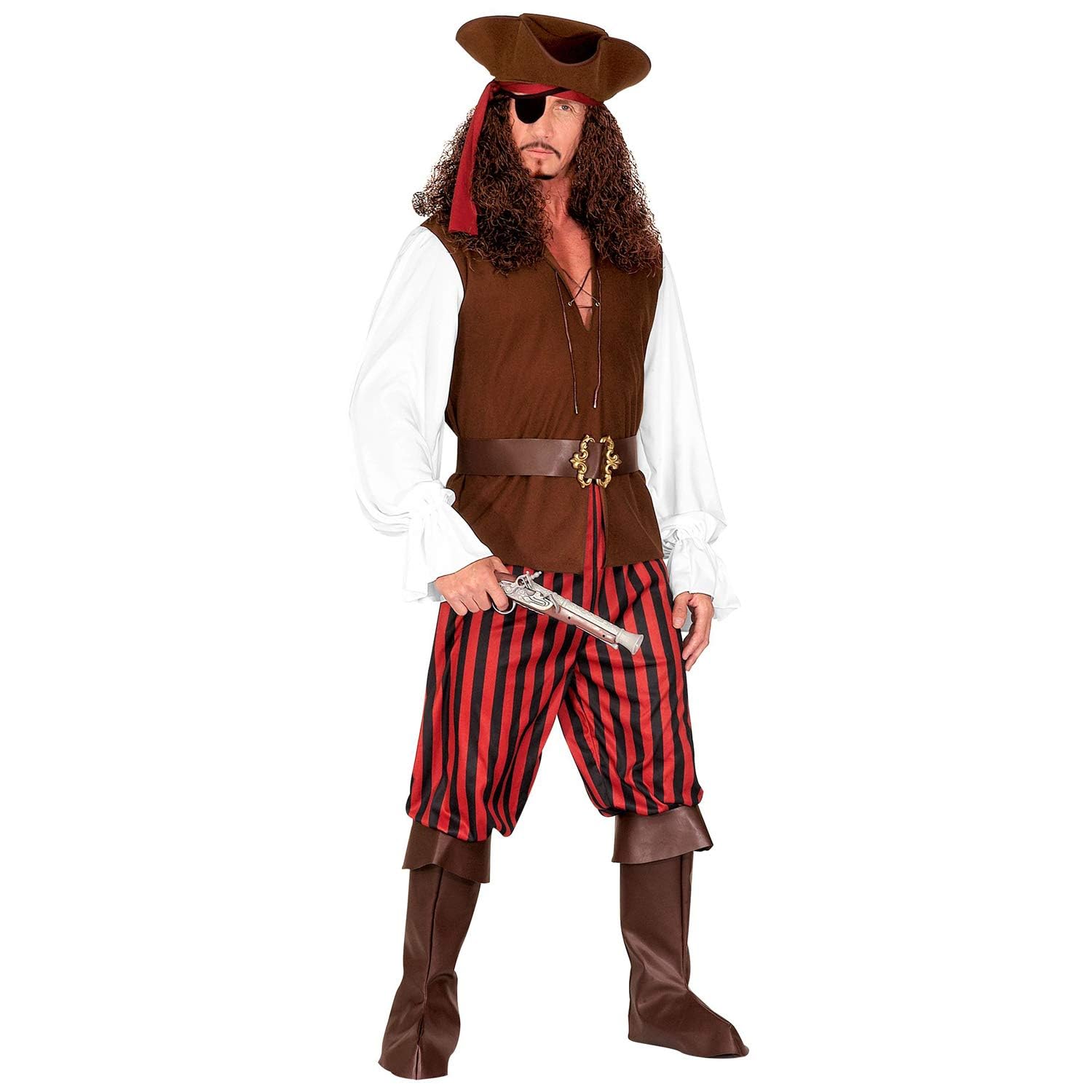 W WIDMANN MILANO Party Fashion - Kostüm Piratenkapitän, Freibeuter, Seeräuber, Captain, Faschingskostüme