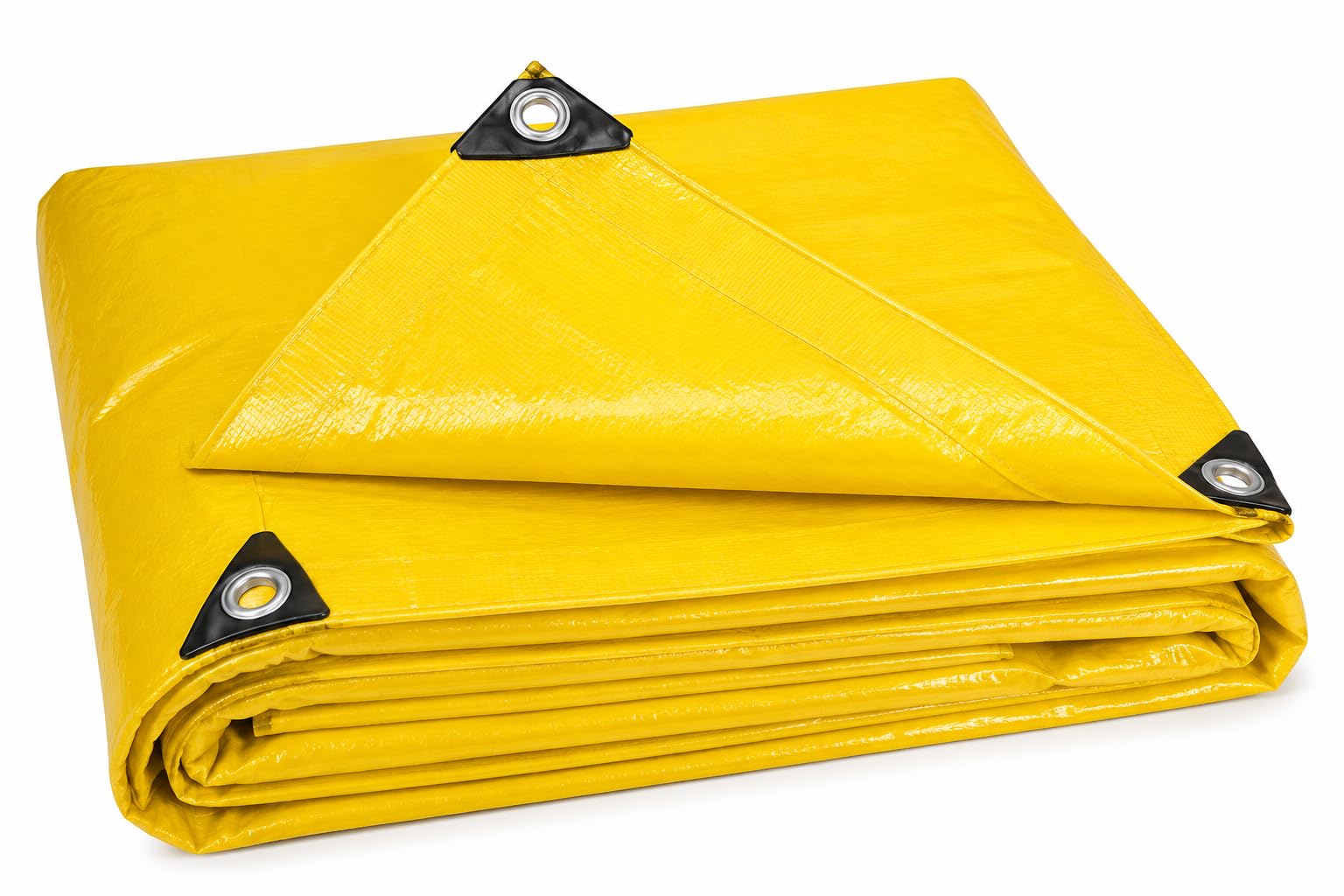 Tarpaulin 6FT X 9FT 120 GSM White Tarpaulin Tirpal Tadpatri Tharpai Thadika, Extra Strong, Reinforced Eyelets, UV Resistant, 100% Waterproof Virgin, 6 Layer MLCL 3D Rib Technology-1 No., Plastic-image-30