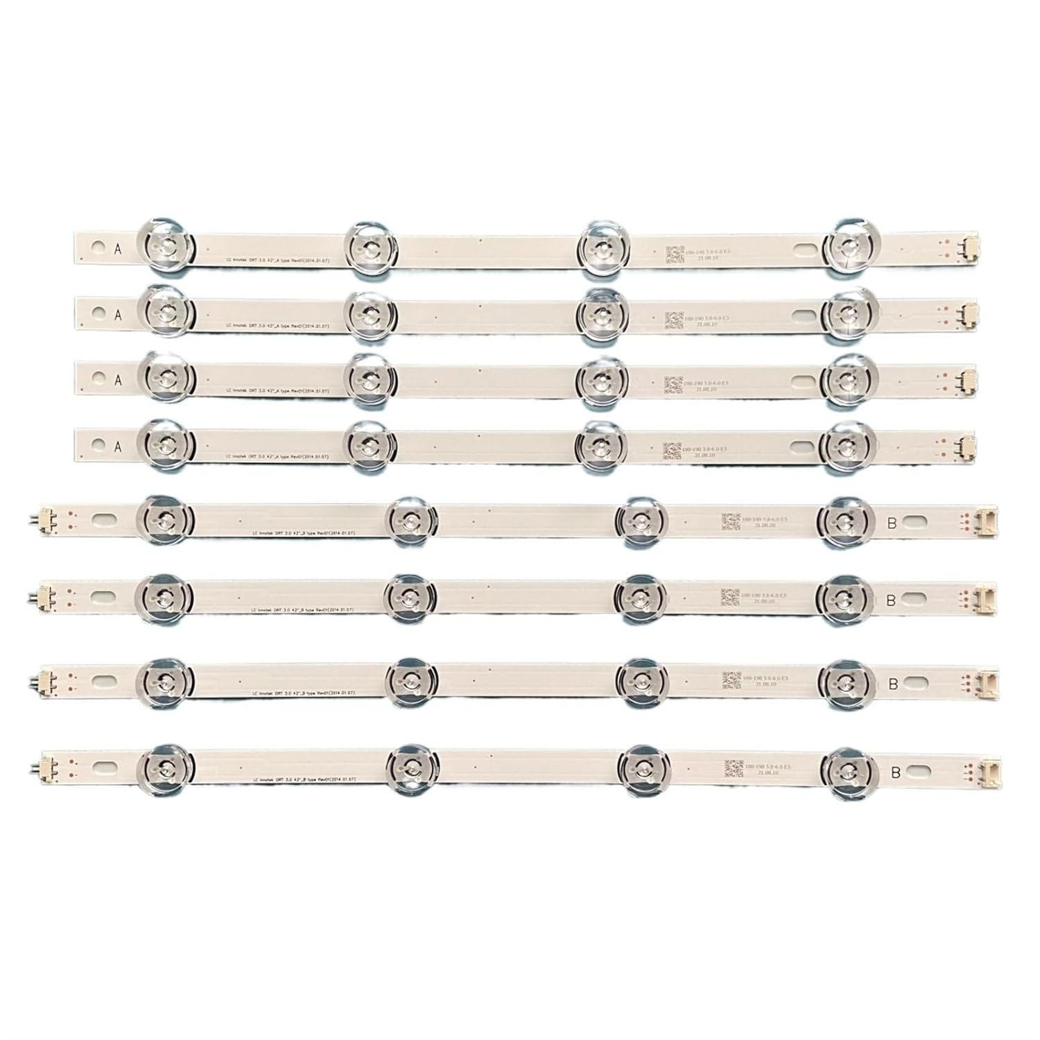 LED Strip Compatible with LIG 42 TV 6916L-1956B 6916L-1957B 42LB652V 42LB631V 42LB630V 42LB629V 42LB560V 42LF560T 42LB620T 42LF531V Color
