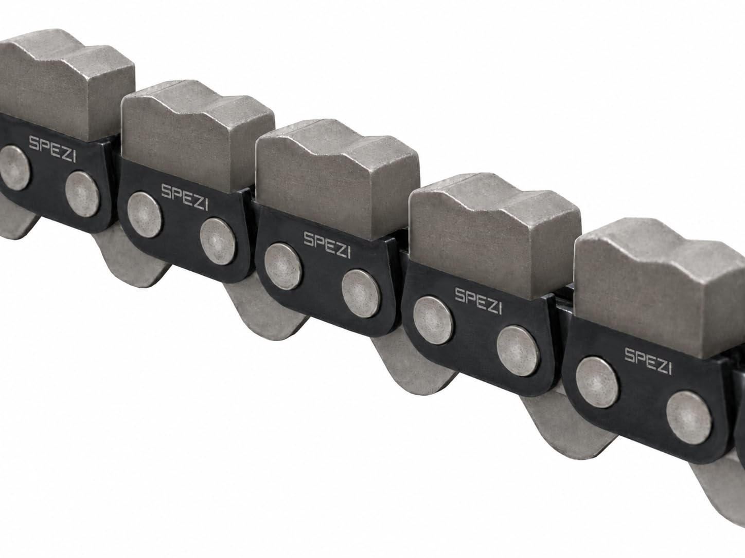 Sägenspezi Cadena de sierra de diamante (totalmente equipada) 3/8" 1,6 mm 64 TG (64 dientes) piedra hormigón granito mármol basalto adecuado para Stihl GS461 y otros