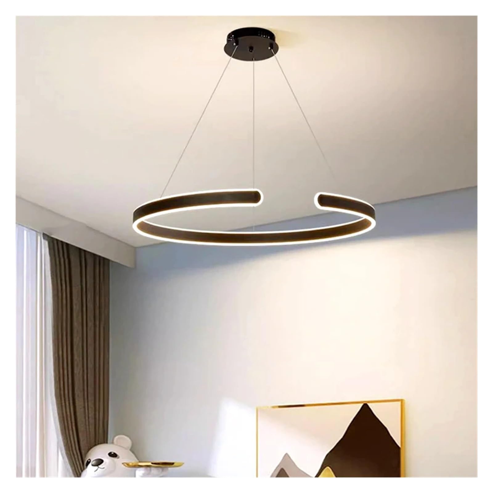 HYJAUSXB Modern LED Chandelier Pendant Light for Dining Room Living and Wall Lighting