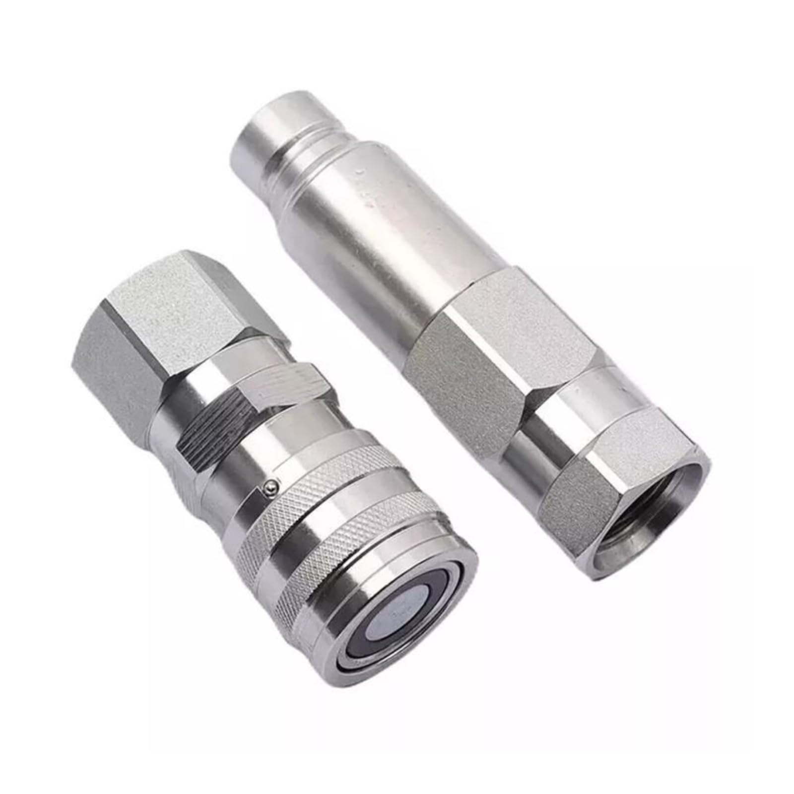 DUCRES 7246790 Male & Female Flat Face Coupler Kit Compatible With Bobcat 542 653 751 853 963 B100 B200 B250 BL275 319 7246777