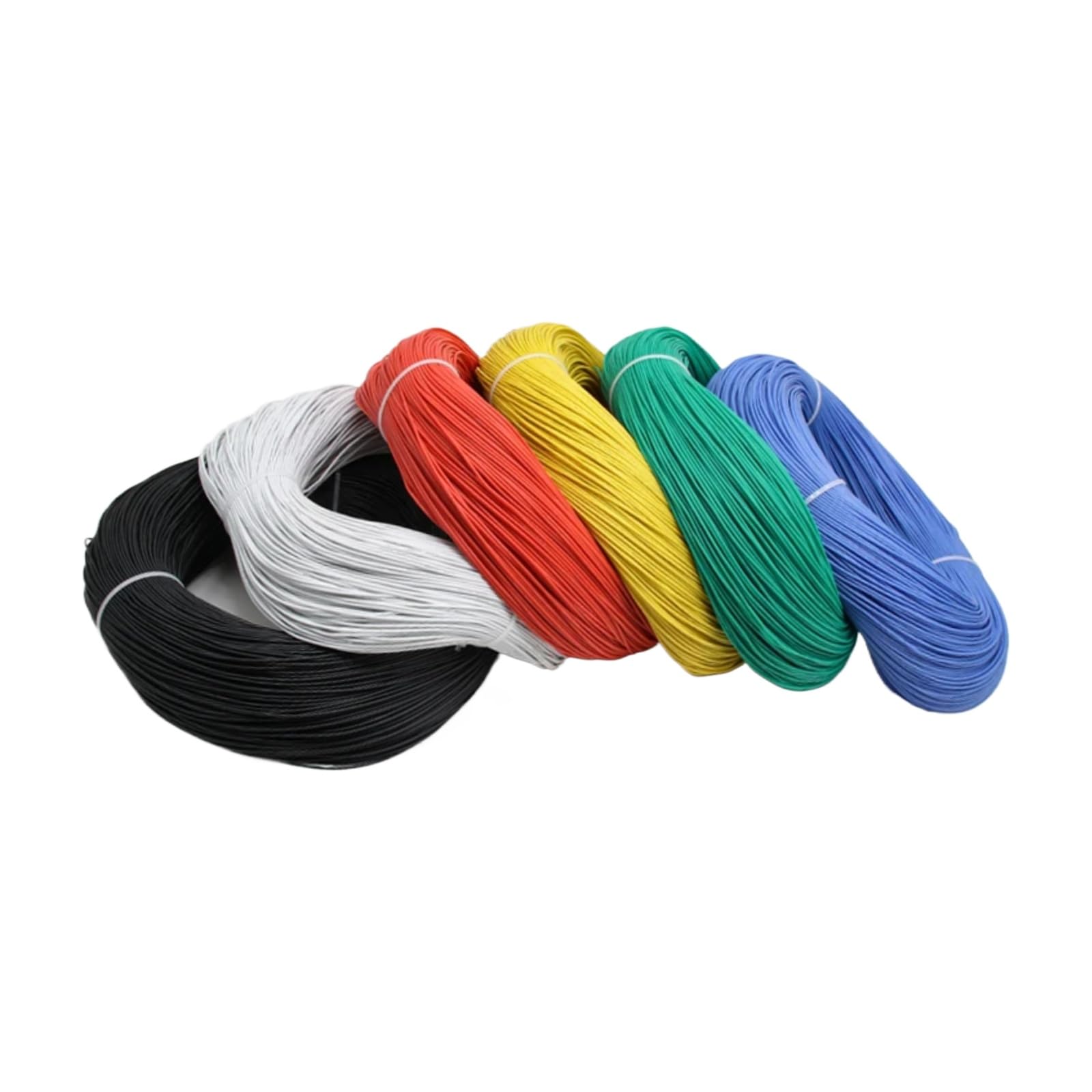 1/3/5/10/20/50M30 28 26 24 22 20AWG El cable (YELLOW; 5 M; 24 AWG)