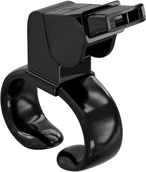 Great Call Athletics GCA Pro Official Referee Classic CBG Fingergrip Whistle Hygienic Safety Emergency Teacher Alert Lifeguard Camping Marine